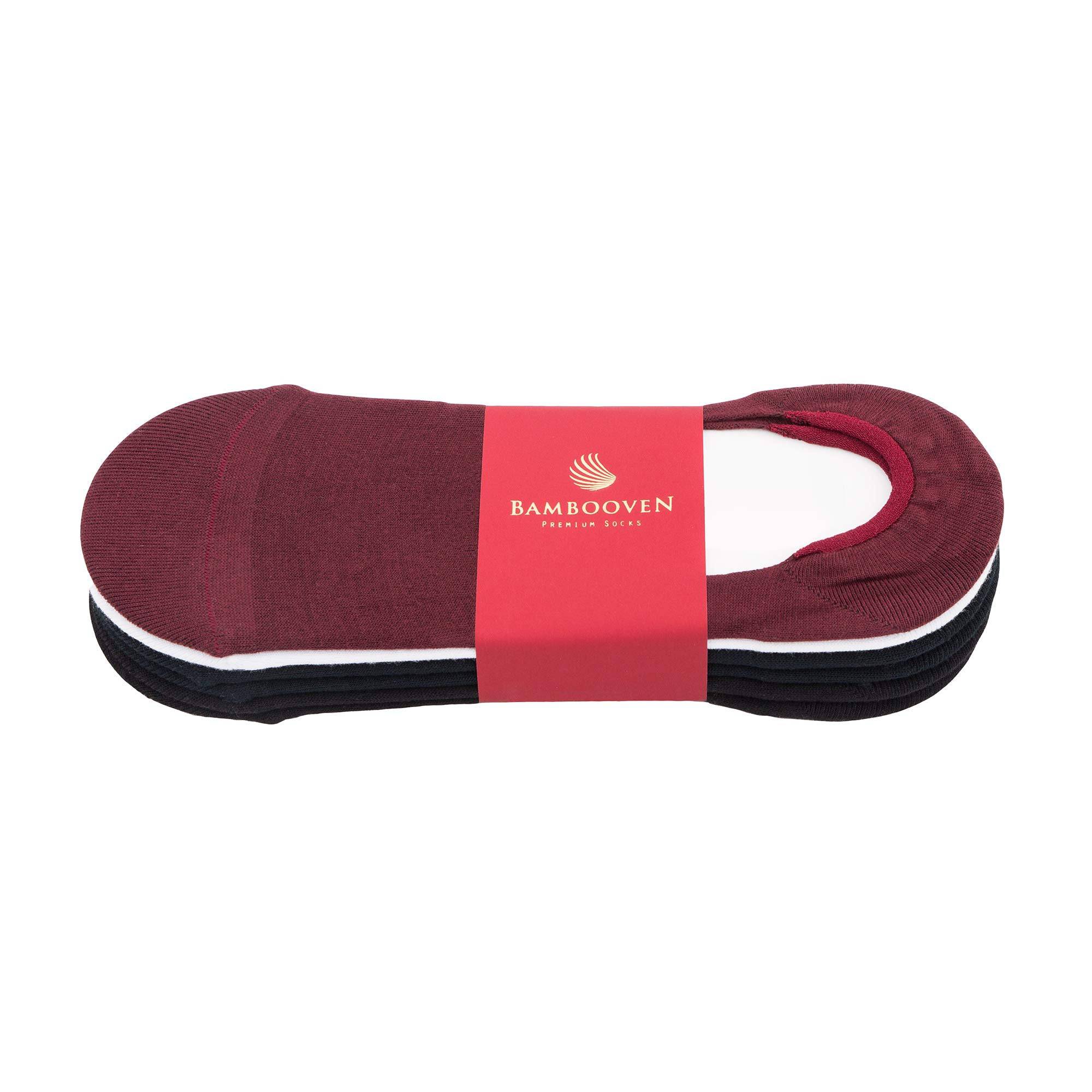 Bambooven Men’s Bamboo No Show Socks – (6 Pack) - Bambooven
