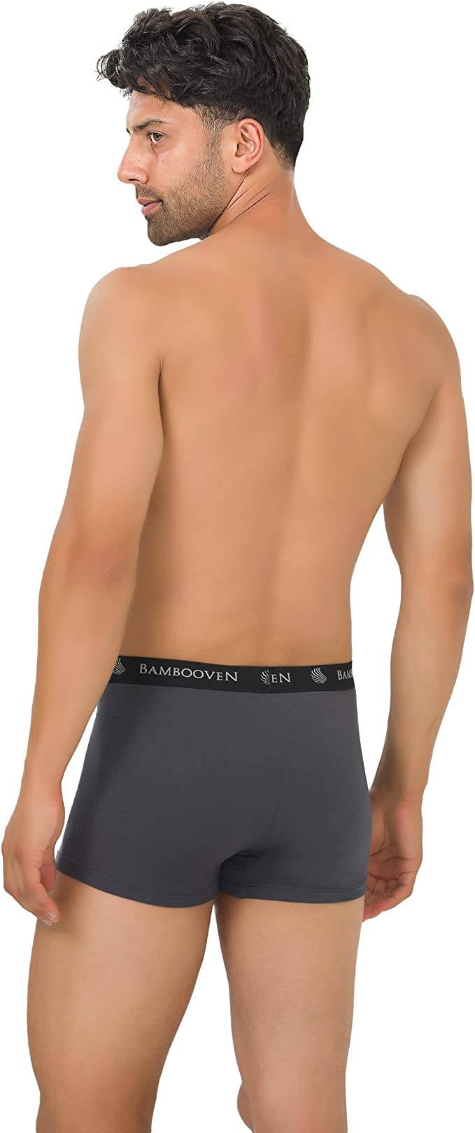 Bambooven Men’s Breathable Trunks with Pouch – Sweat-Wicking (4 Pack) - Bambooven