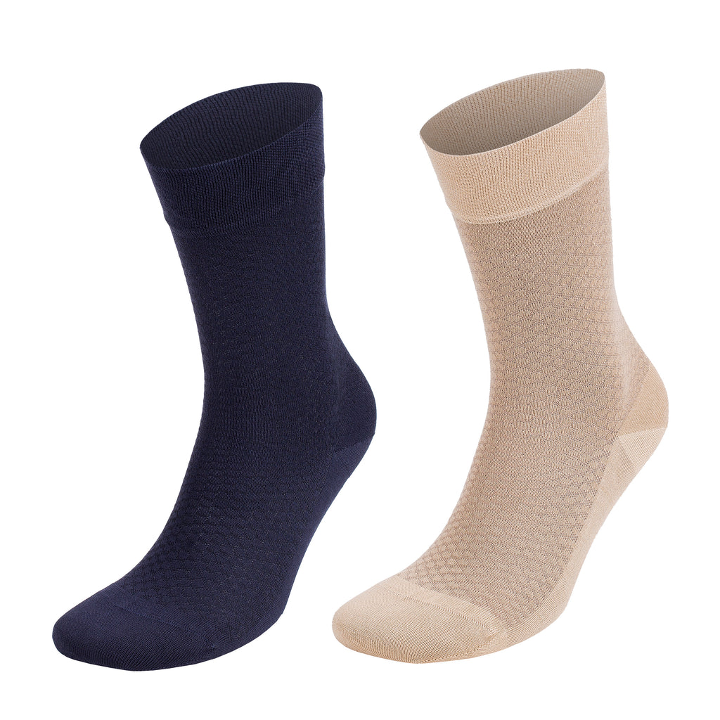 Quality Elegant socks are the best choice of elegant gifts for him for a wedding dressier suit.