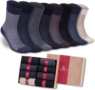 Seamless socks are Great looking and also non-irritating socks for sensitive feet. Bamboo Seamless dress socks by Bambooven. 