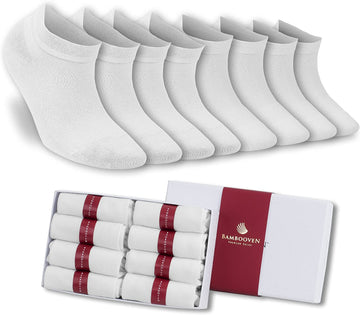 Breathable Socks for women, Cool feet socks, best quality white socks, ice cool socks. Ultra soft low-cut  socks by Bambooven.
